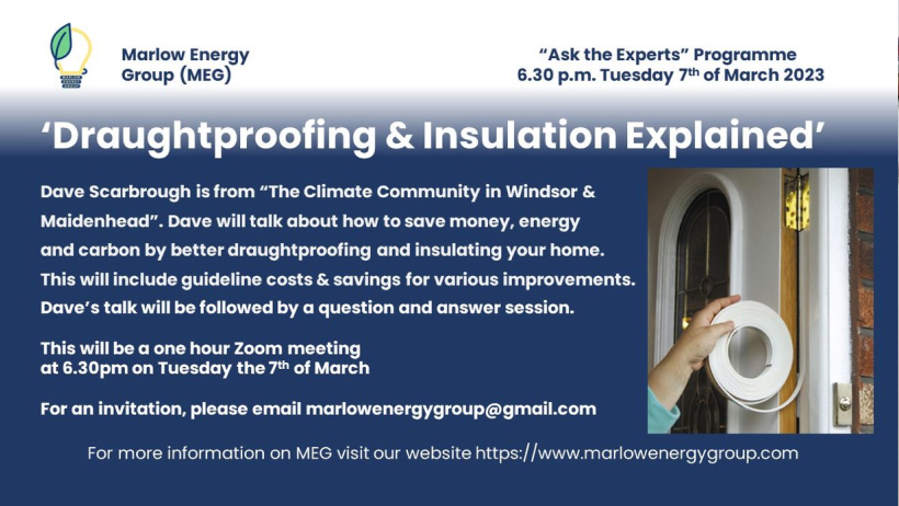 Draughtproofting & Insulation